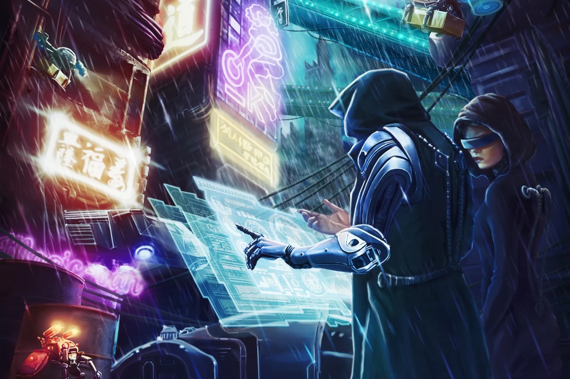 Szene aus Cyberpunk